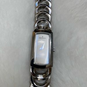 Movado Polished Steel Rondiro Ladies Watch